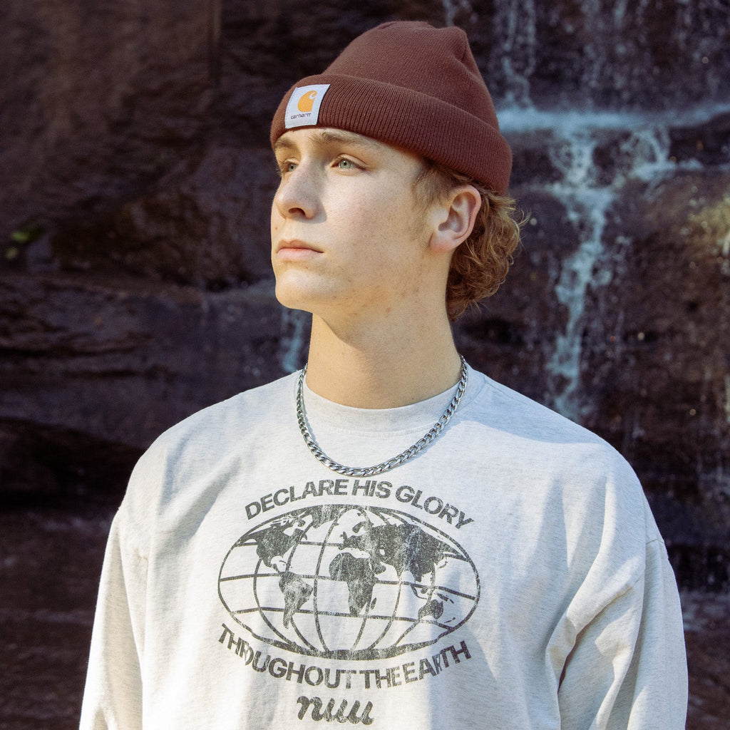 "Declare His Glory" Oversize Long Sleeve Tee